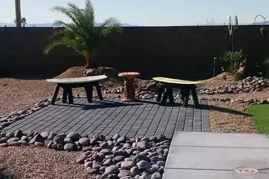 backyard patio makeover lake havasu