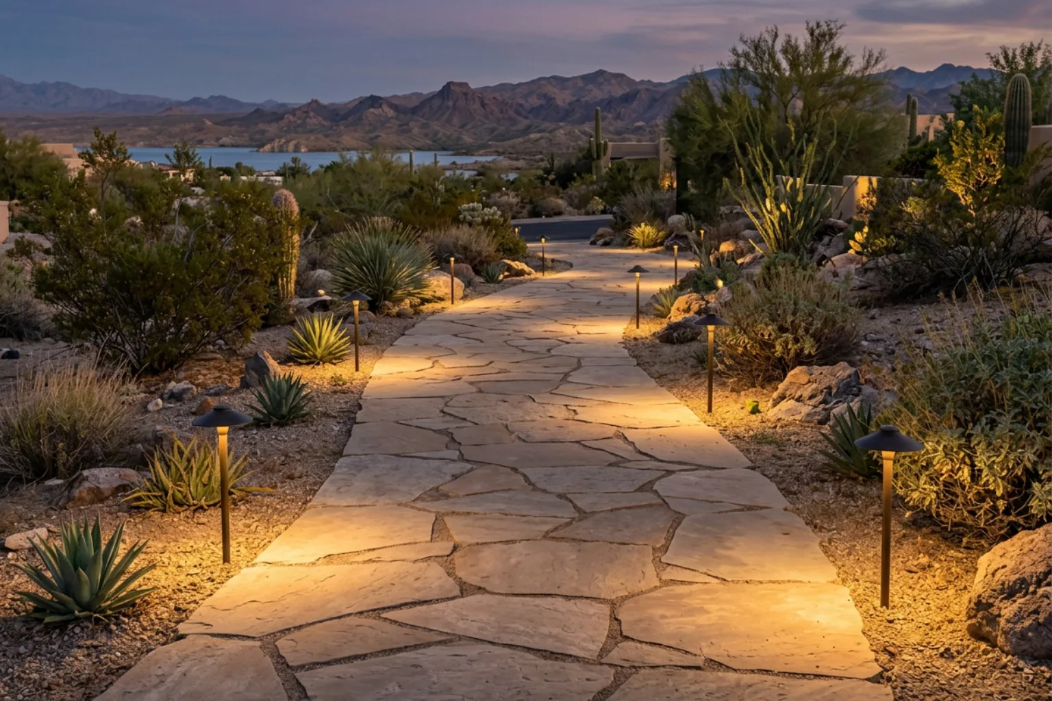 Havasu Nightscapes: Accent and Bollard Lighting for Stunning Pathways